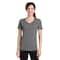 Port & Company® Neutrals Ladies Performance Blend V-Neck T-Shirt